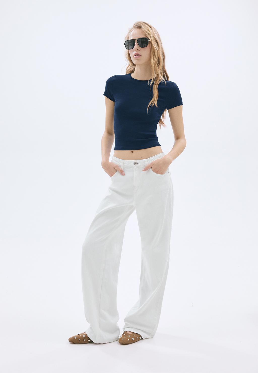 Camiseta básica slim fit