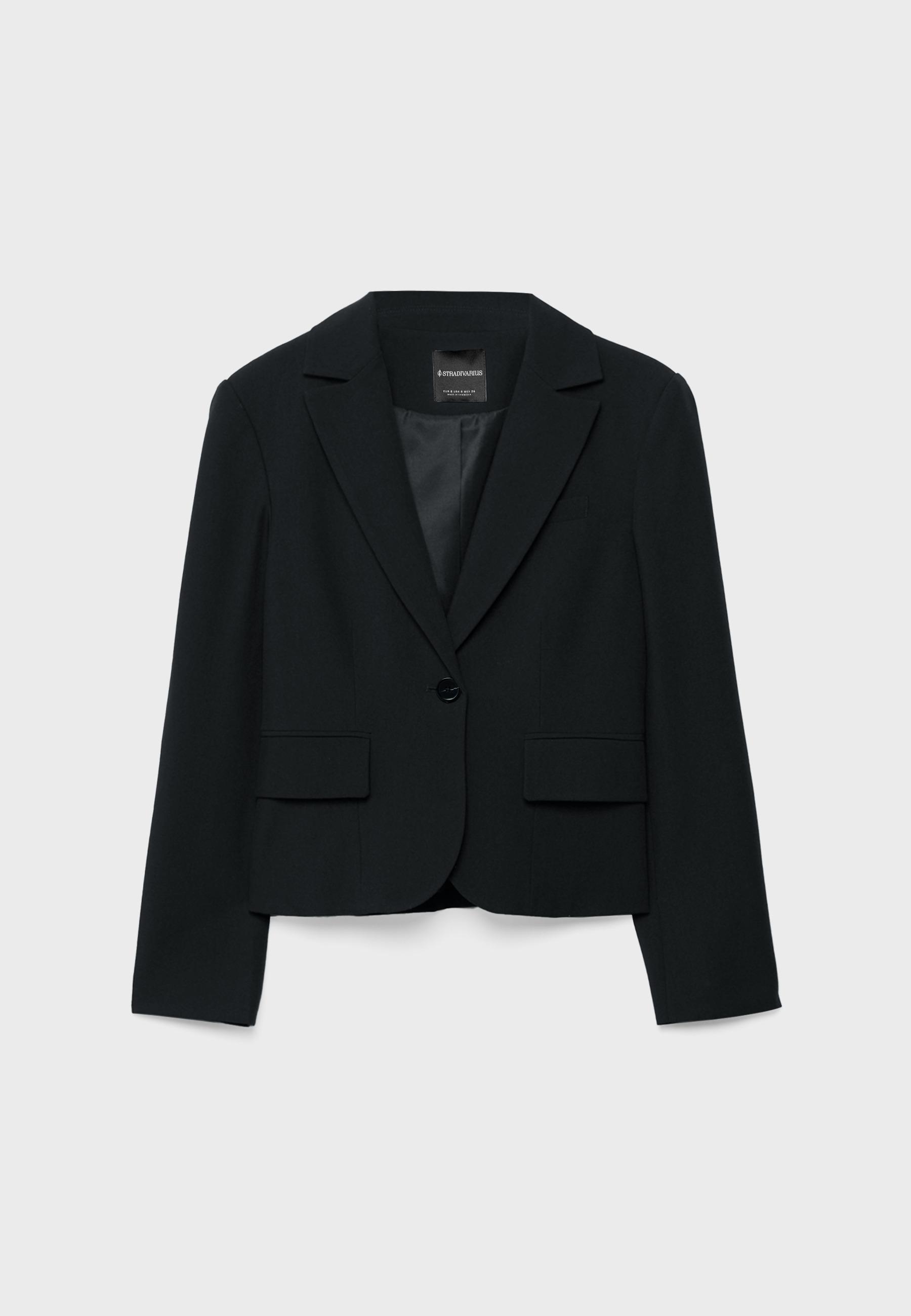 Short blazer — Black