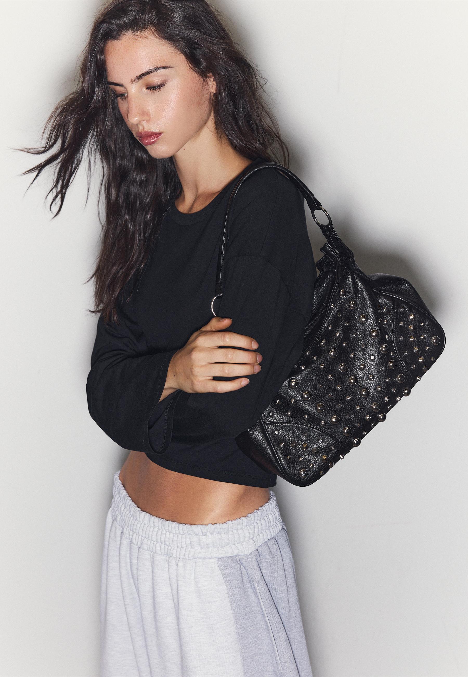 Studded bag - Women's fashion | Stradivarius Romania