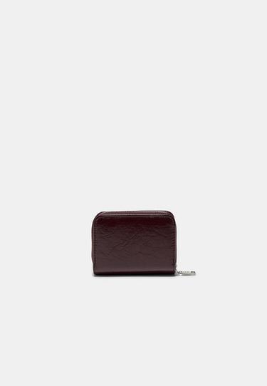 Rectangular purse — Burgundy 4