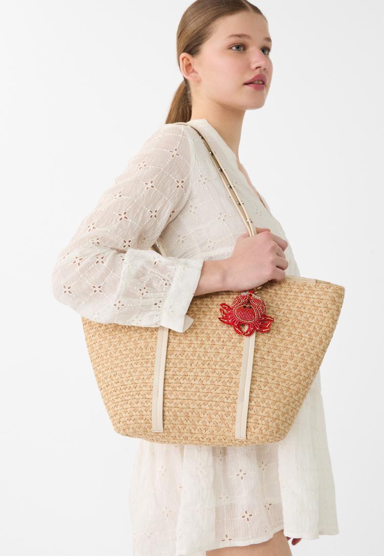 Stradivarius Μπρελόκ Charm Καβούρι Κόκκινο Os φωτογραφία