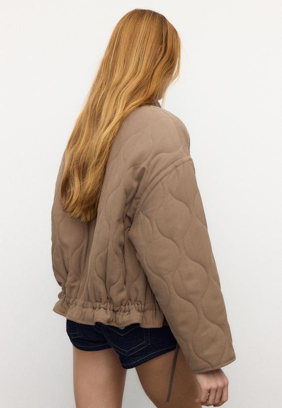 chaqueta acolchada