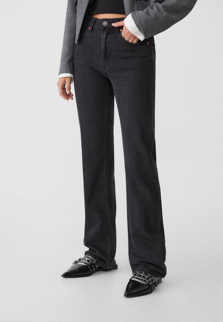 d98 jeans straight efecto vintage