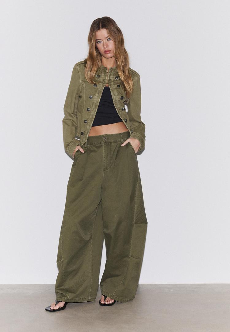 veste serge boutons
