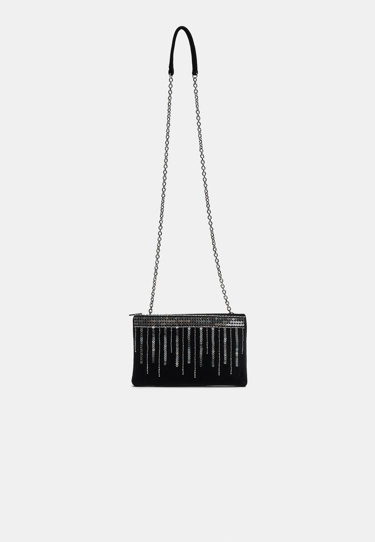 neceser plano terciopelo con cadena