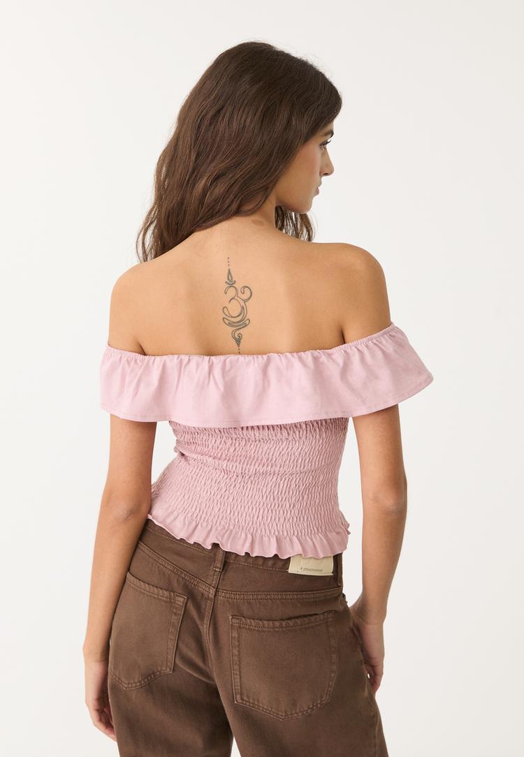camiseta volantes