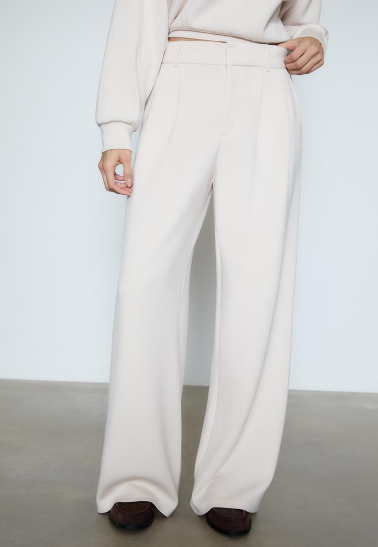 pantaloni eleganti morbidi al tatto