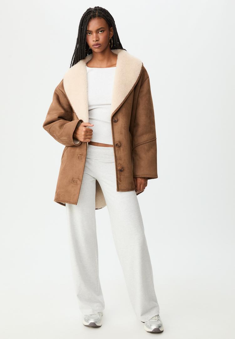 kısa ici kurklu kaban