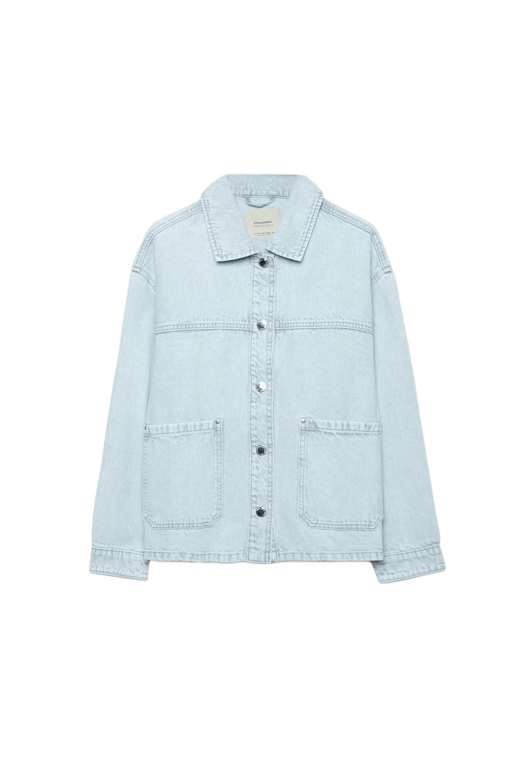 Cepli denim ceket - Görsel 10