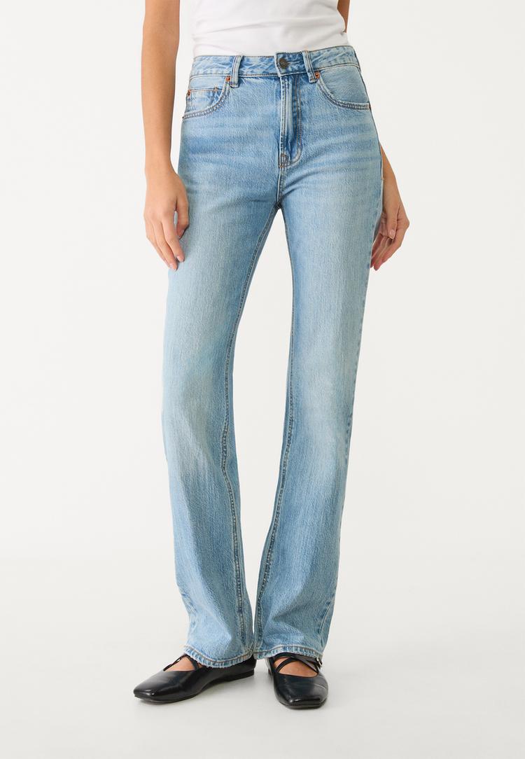 d98 jeans straight efecto vintage
