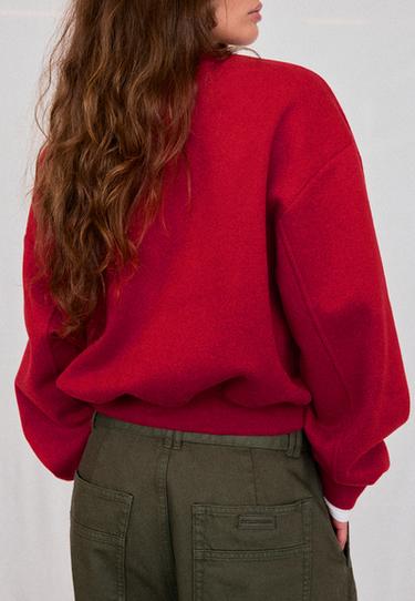 Basic sweatshirt — Red 5