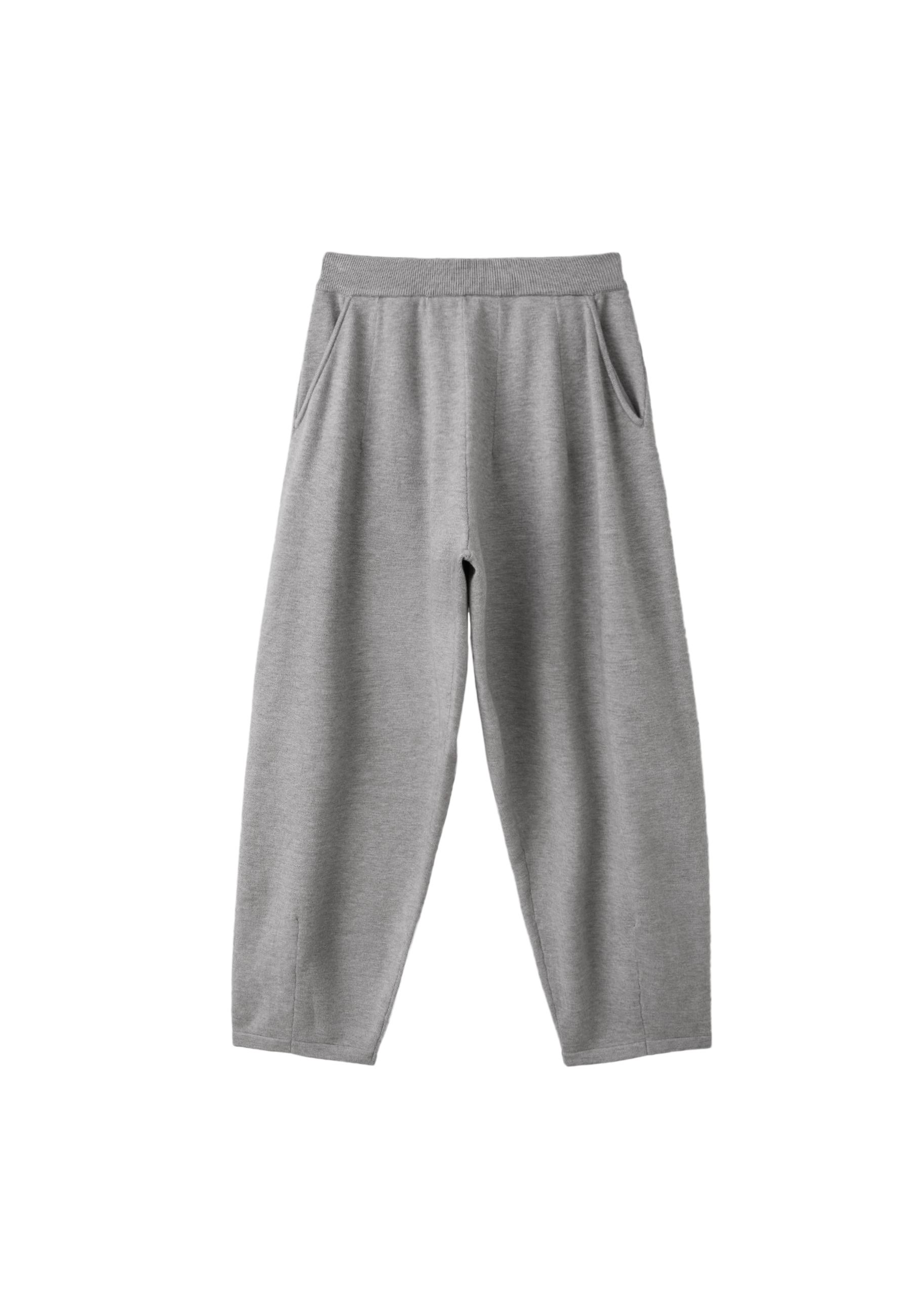 Stradivarius Triko barrel pantolon görsel 2