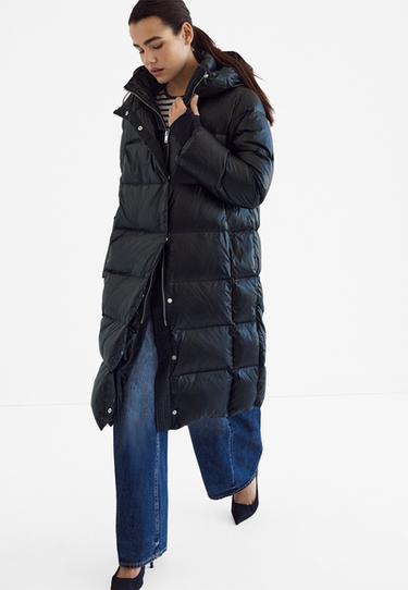 Shiny padded coat — Black 2