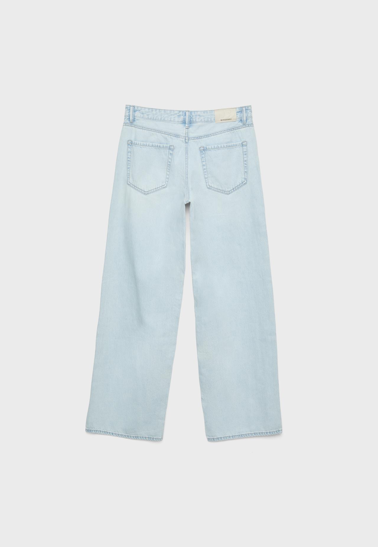 D91 low-rise wide-leg jeans — LIGHT BLEACH
