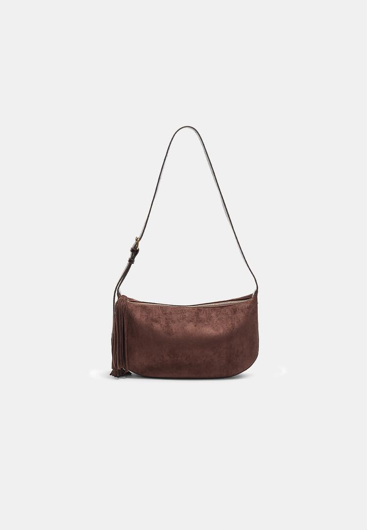 sac suedine a franges
