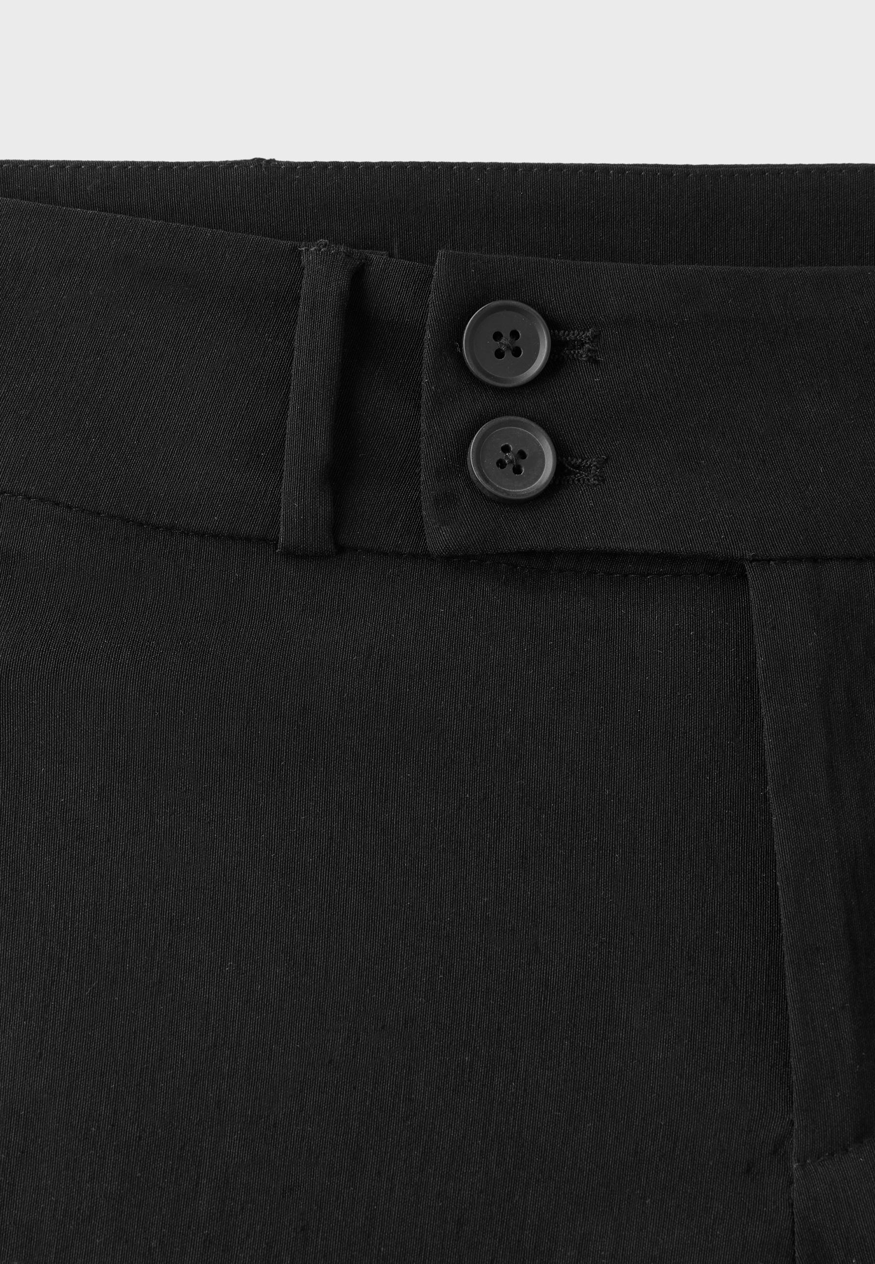 Bengaline bell bottom trousers — Black