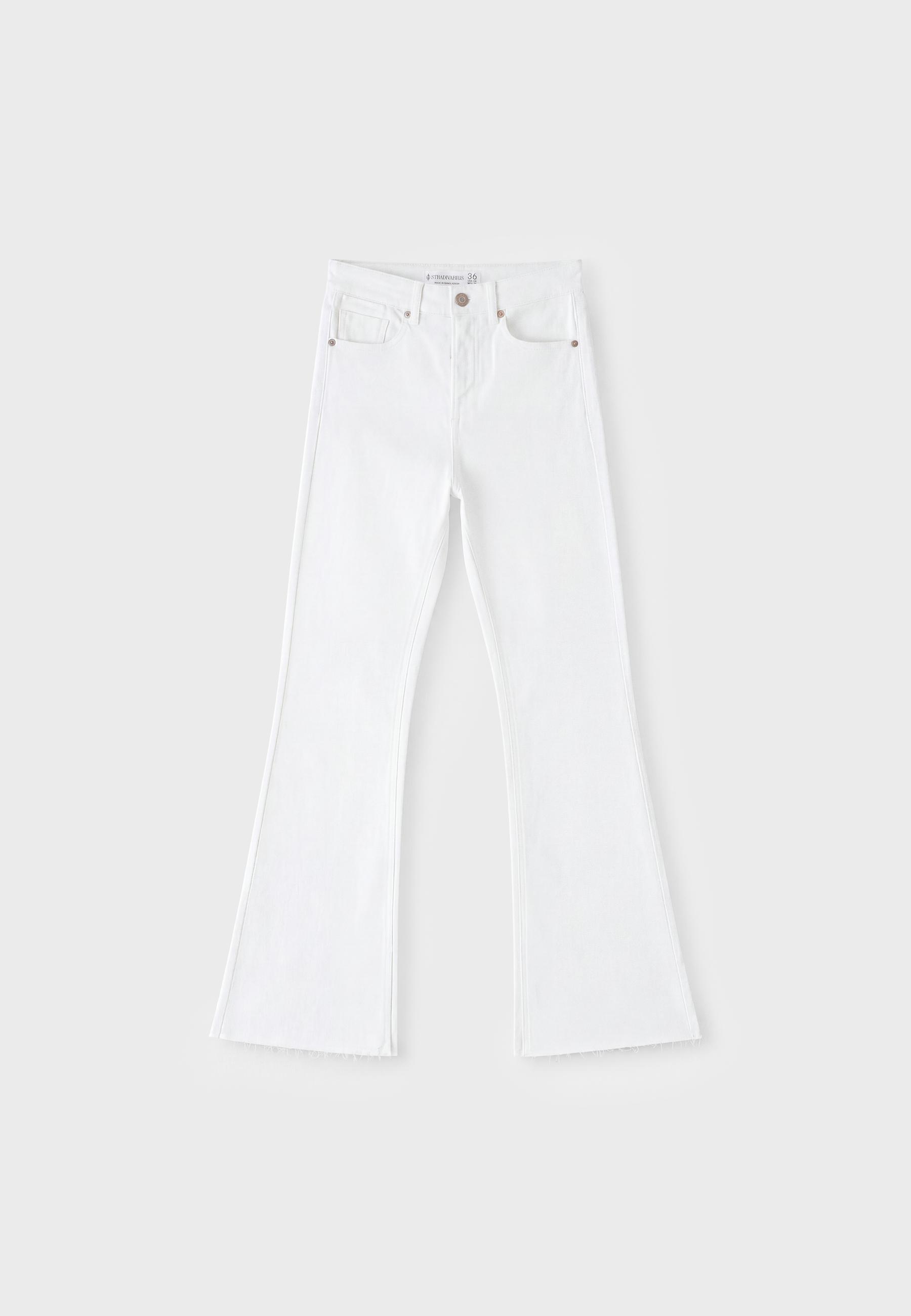 D74 yırtmaçlı çan paça jean - Görsel 10