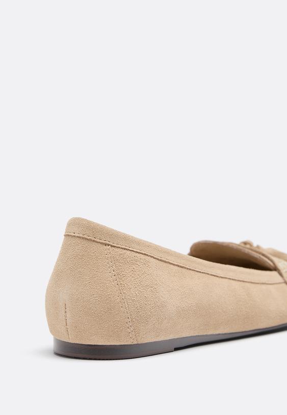 leather tassel loafers