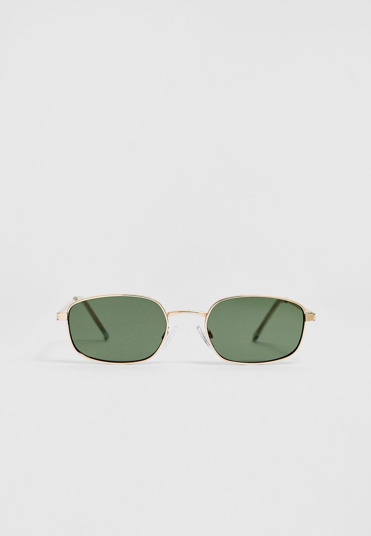 gafas de sol rectangulares metalicas