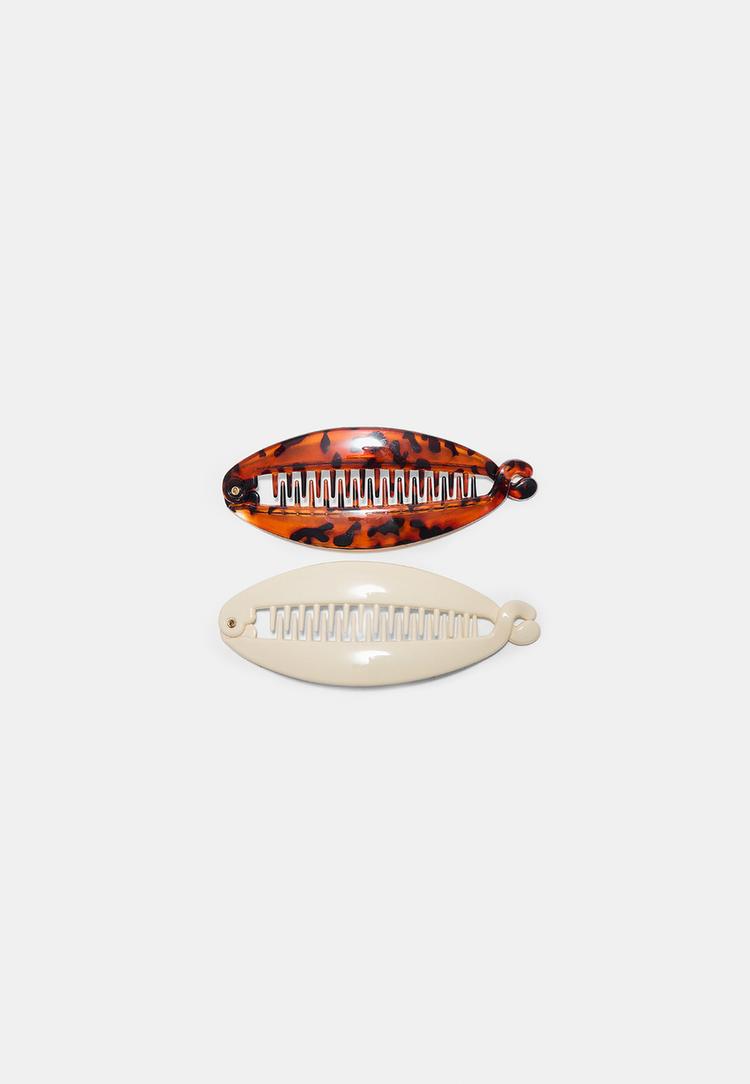 Stradivarius Banaaniklipsit, 2 Kpl 0-004 Os