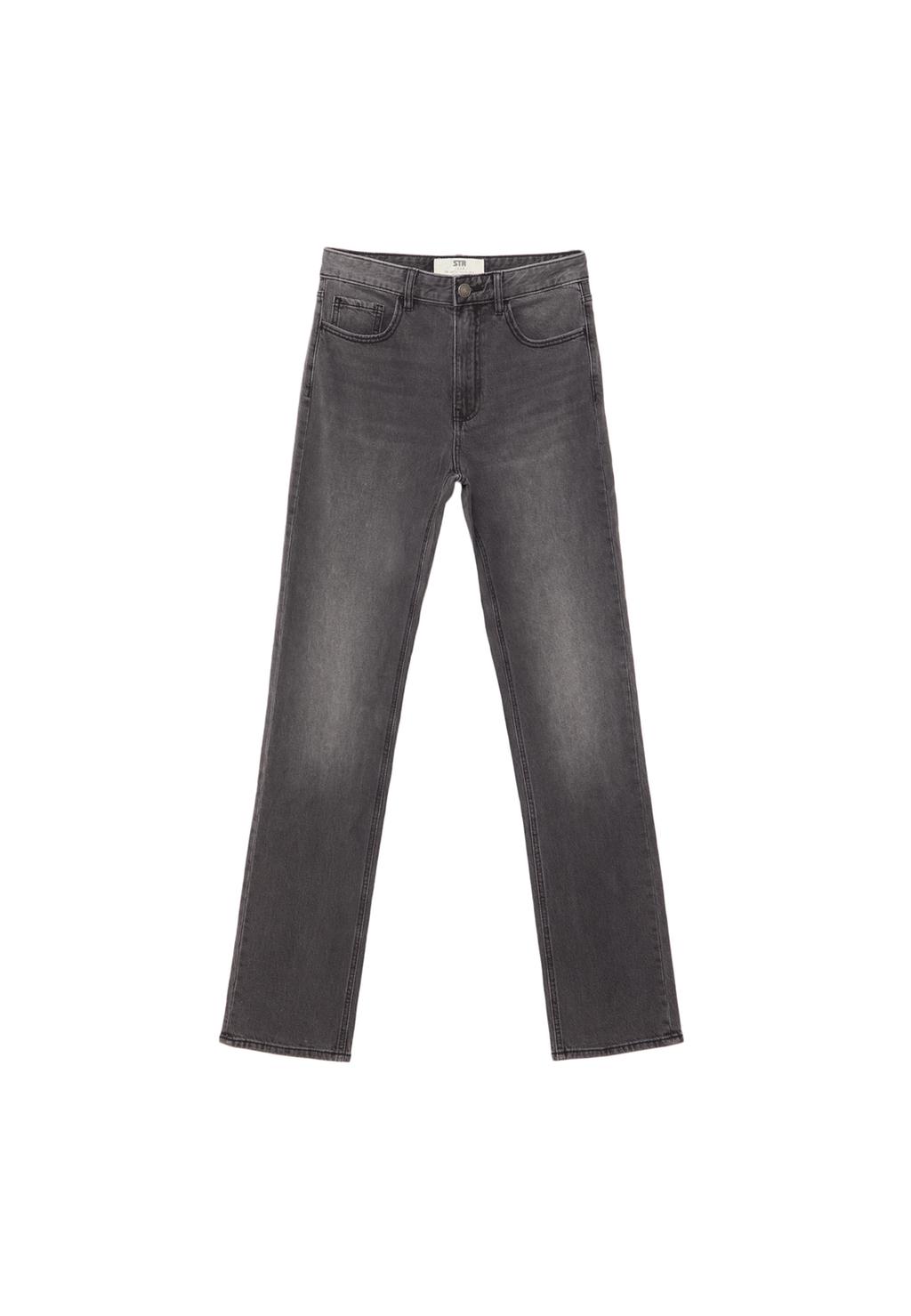 Bequeme Straight-Fit- und Regular-Waist-Jeans