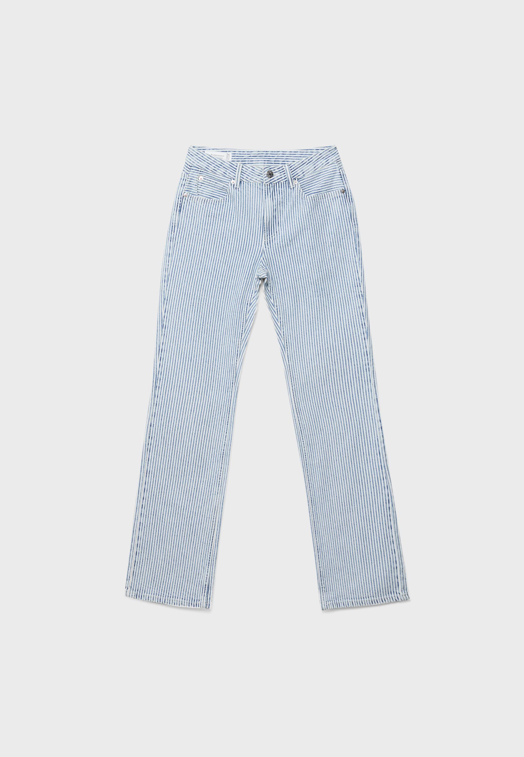 D98 Straight fit Kot Pantolon - Görsel 7