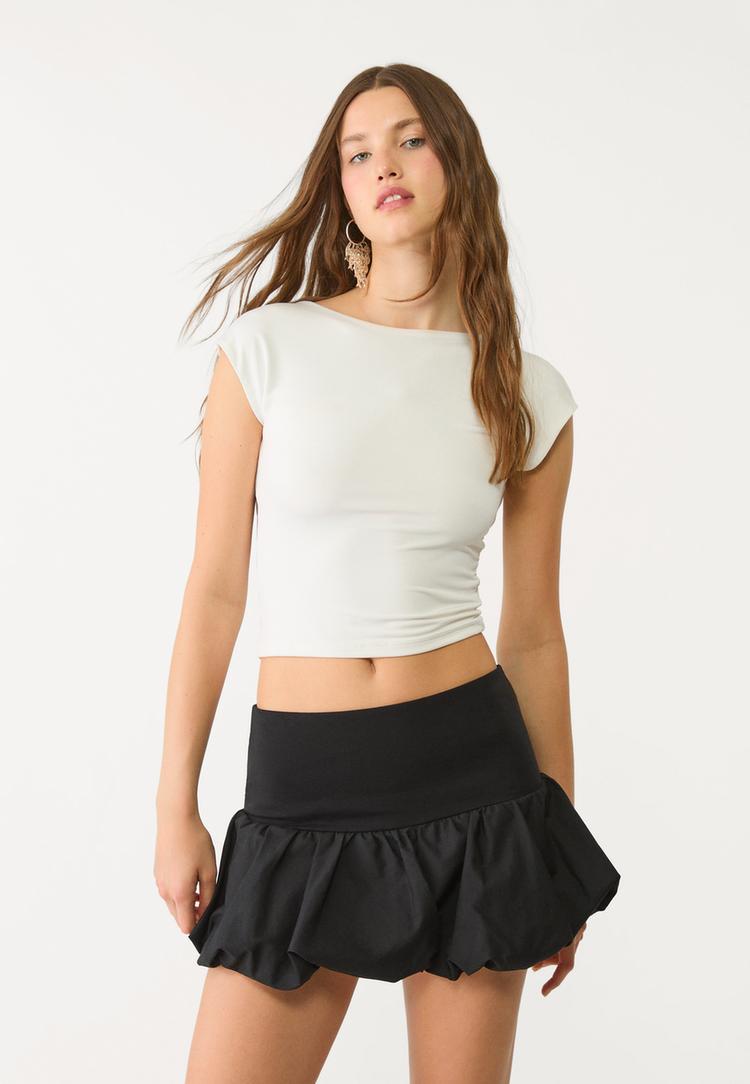 falda pantalon mini balloon