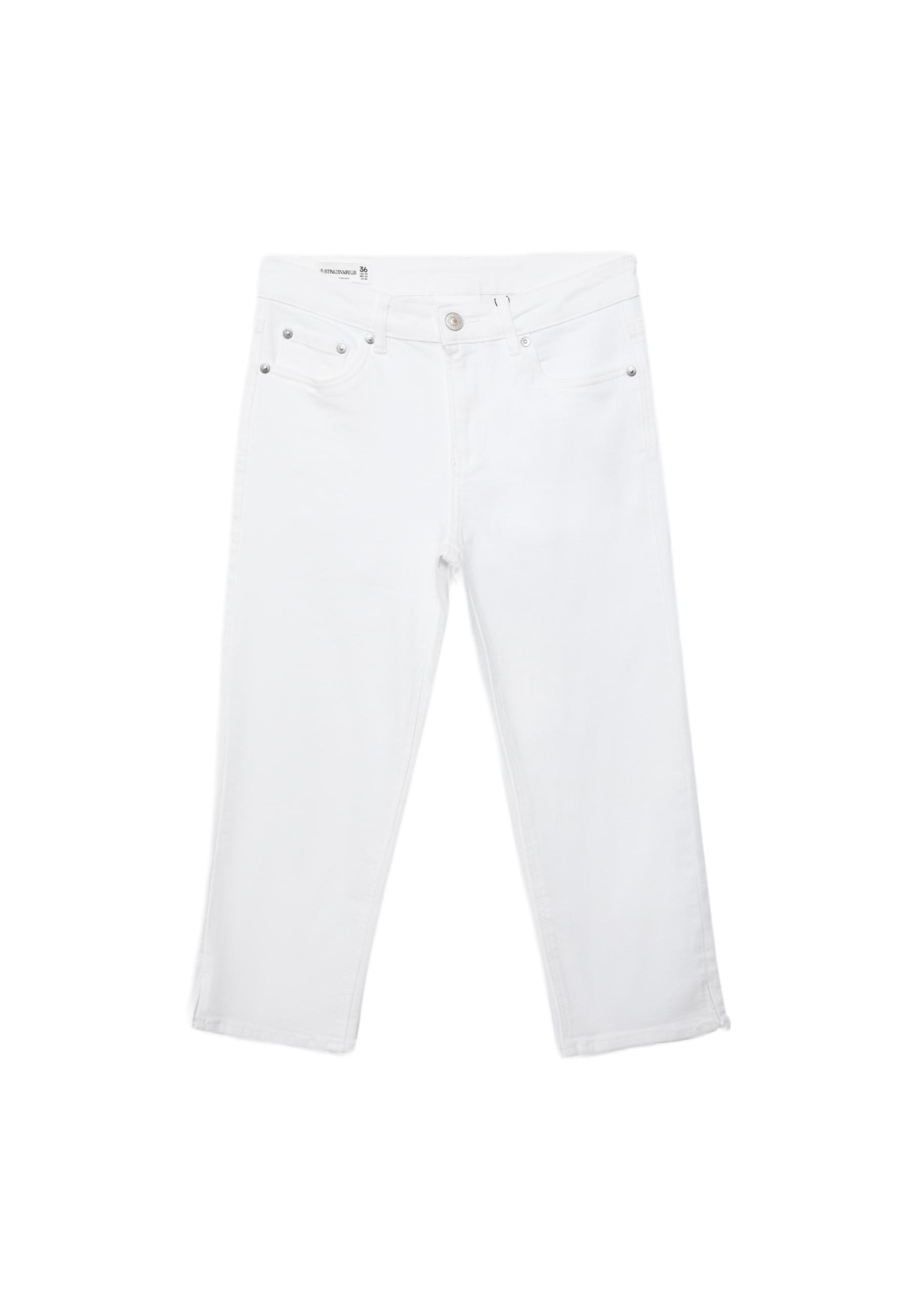 Capri jeans — White