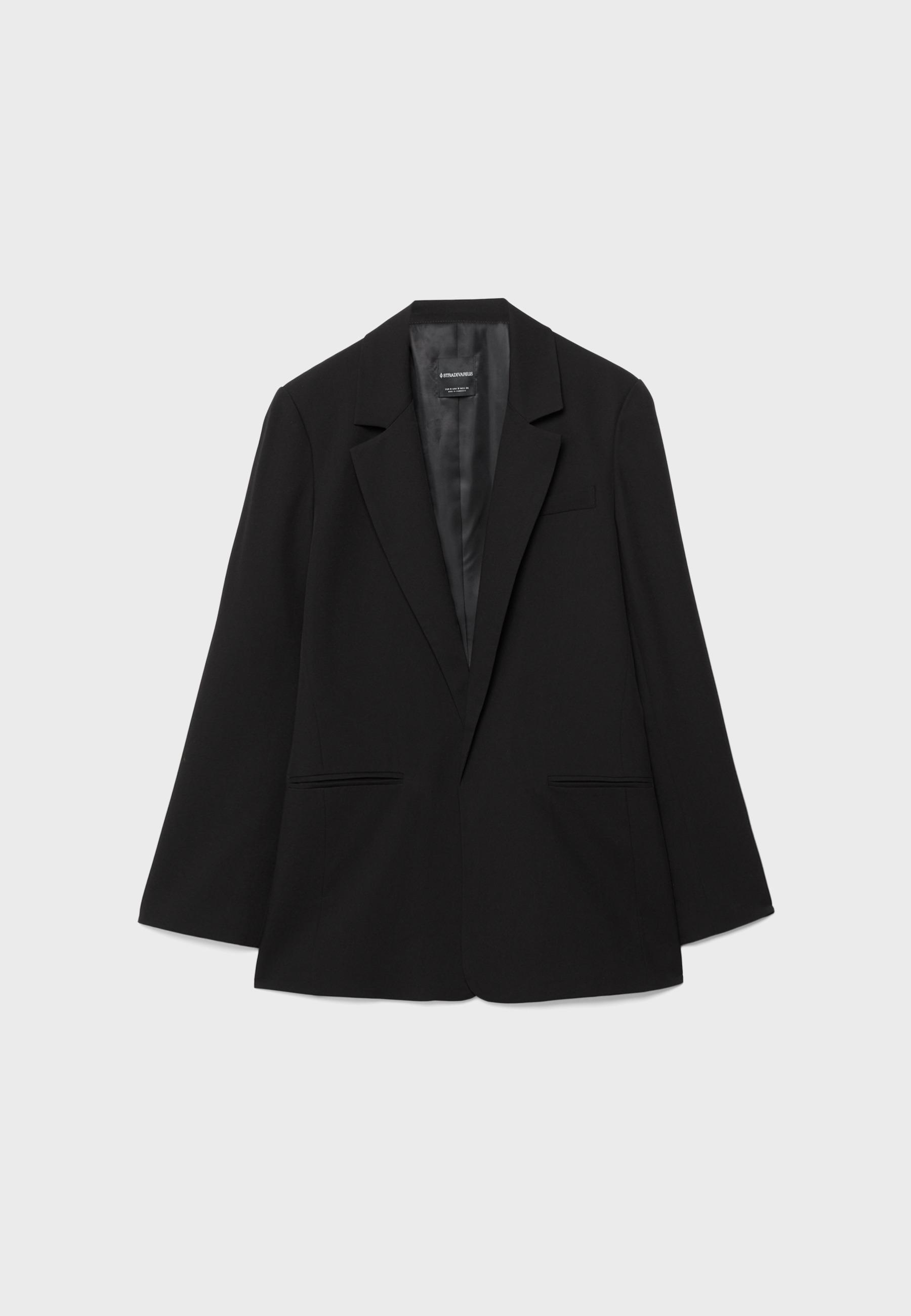 Open blazer — Black