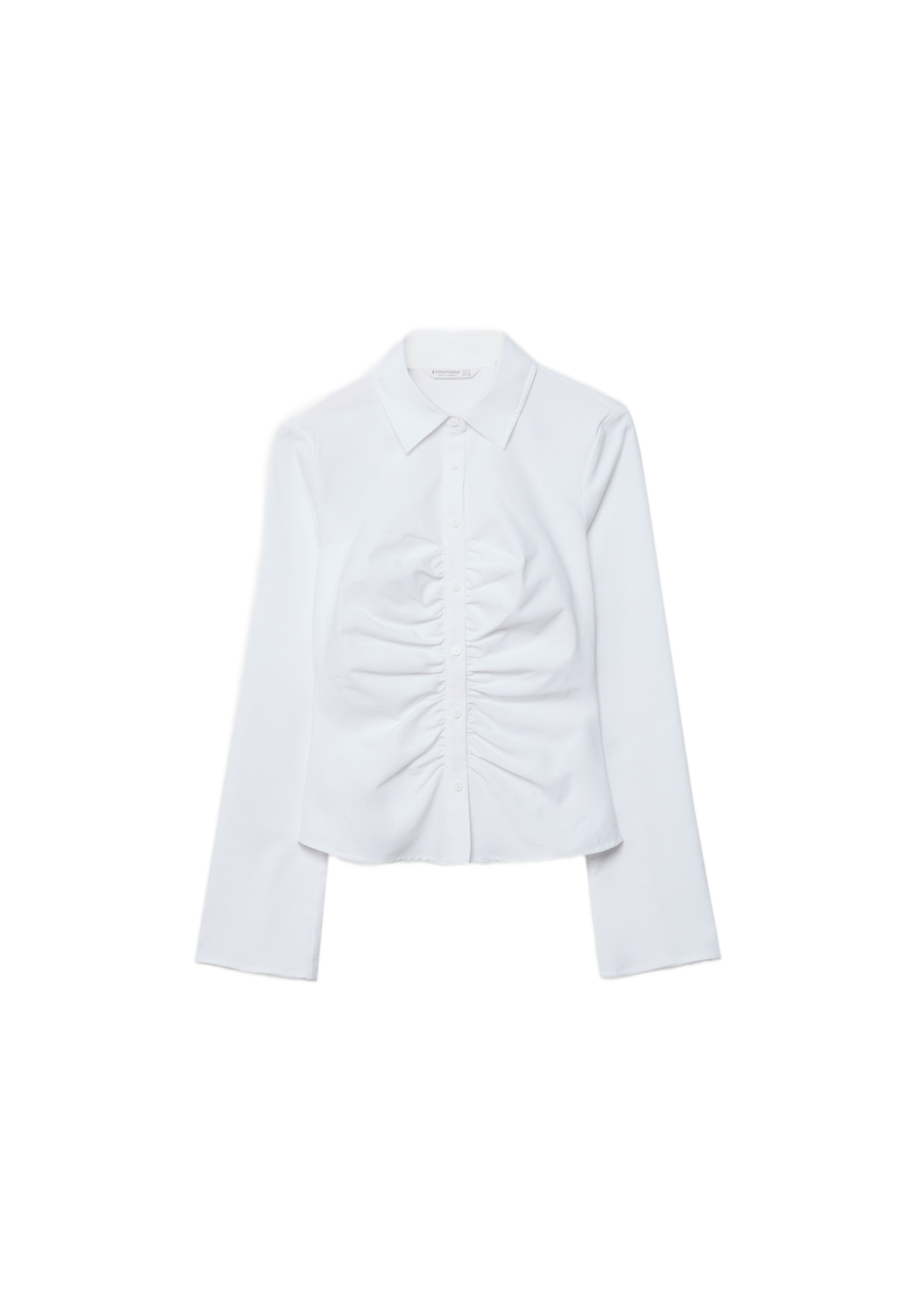 Bengaline gathered shirt — White