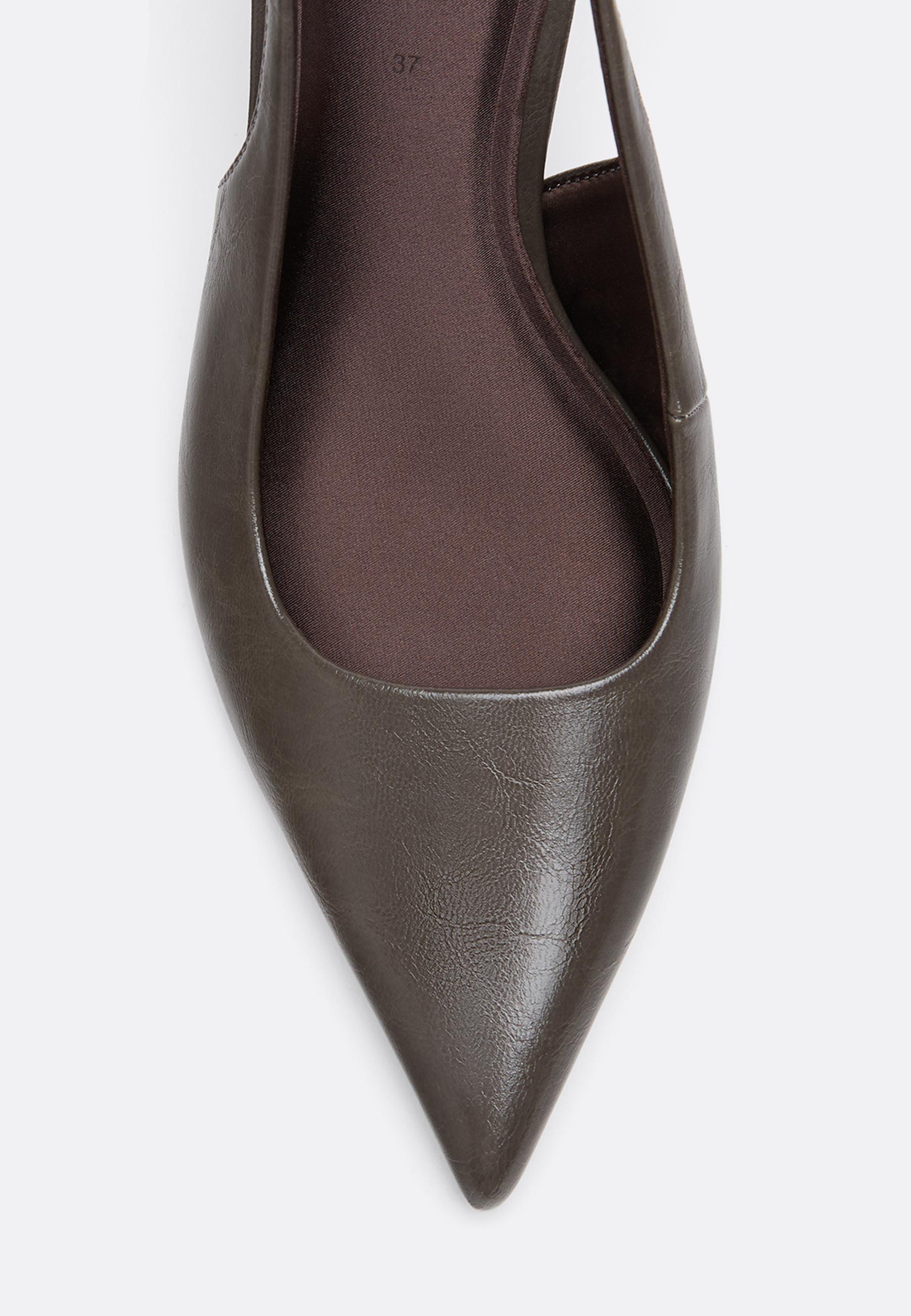 Slingback heels — GREY