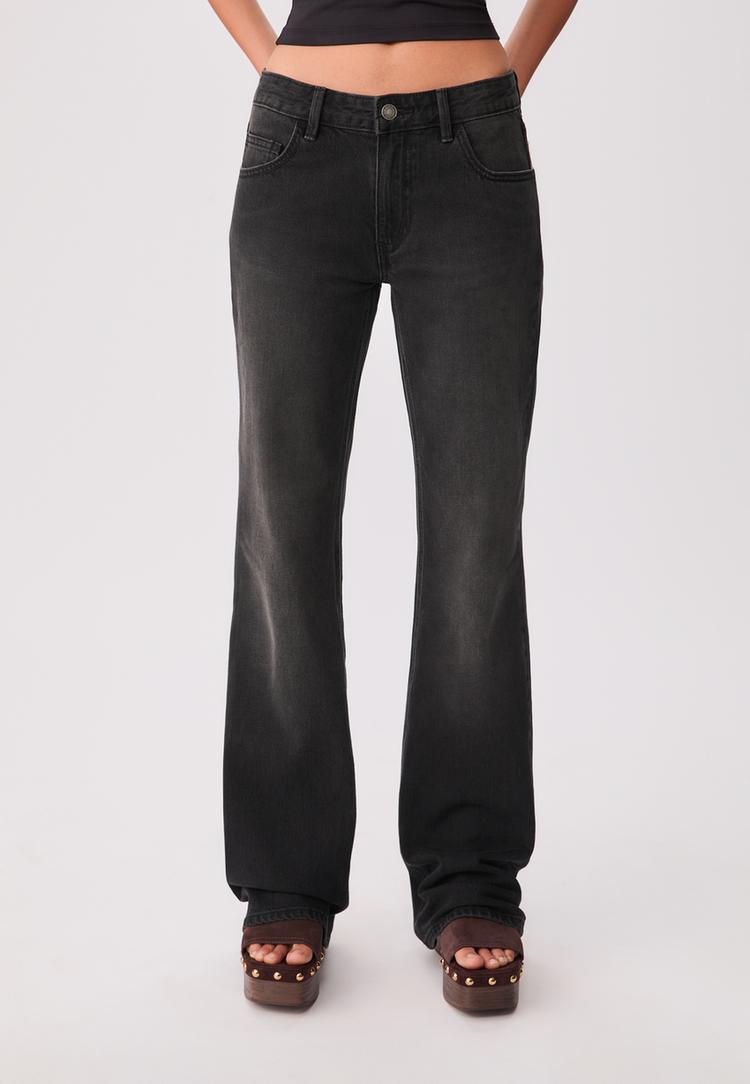 jeans flare low waist