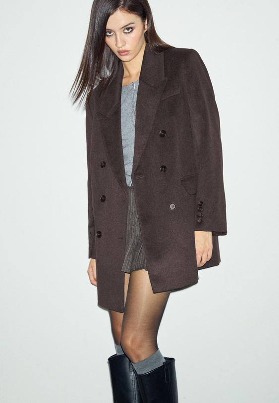 manteau croise regular