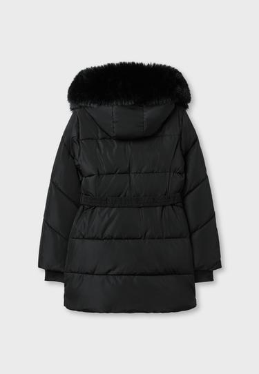 Fitted padded coat — Black 9