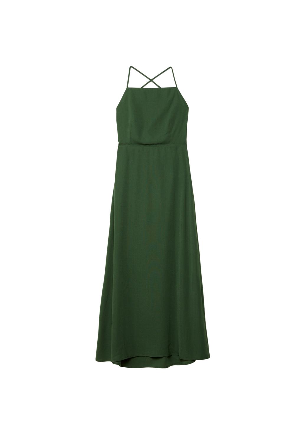 Robe longue fluide dos nu