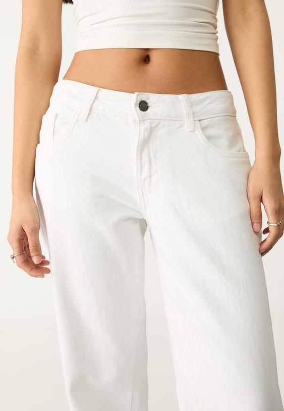 Düşük bel straight fit pantolon_4