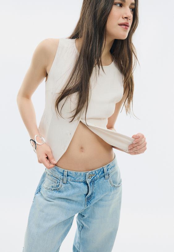 Top S Gumbima I Teksturom