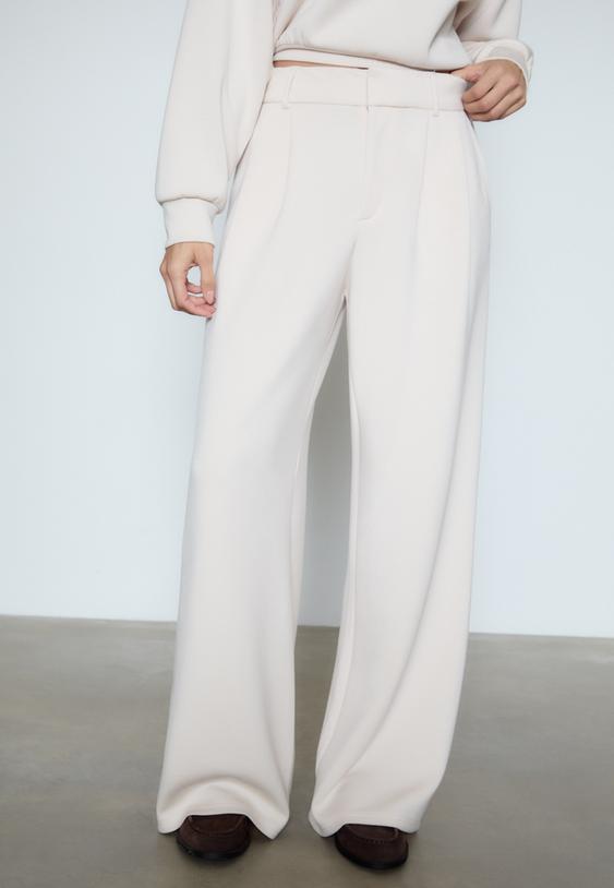 yumusak dokulu kumas pantolon