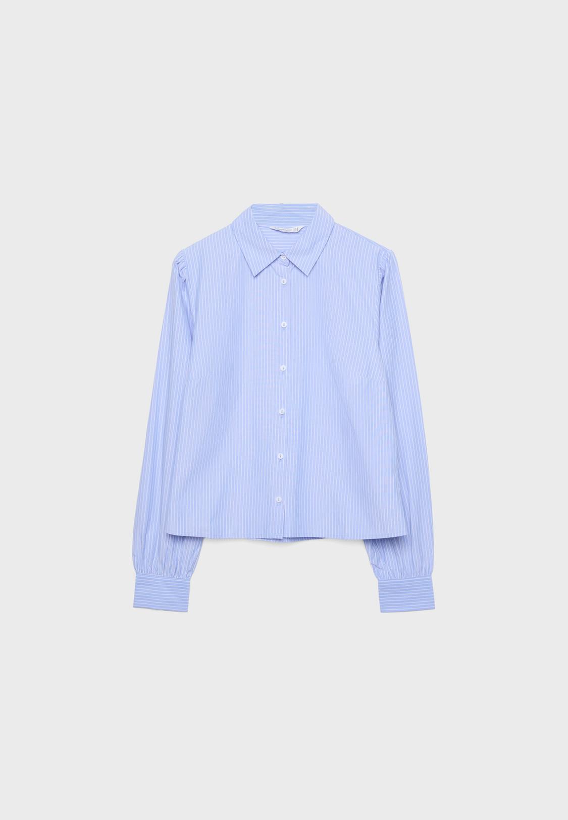 Stradivarius Crop Maglietta Maniche A Sbuffo Stradivarius Camisa