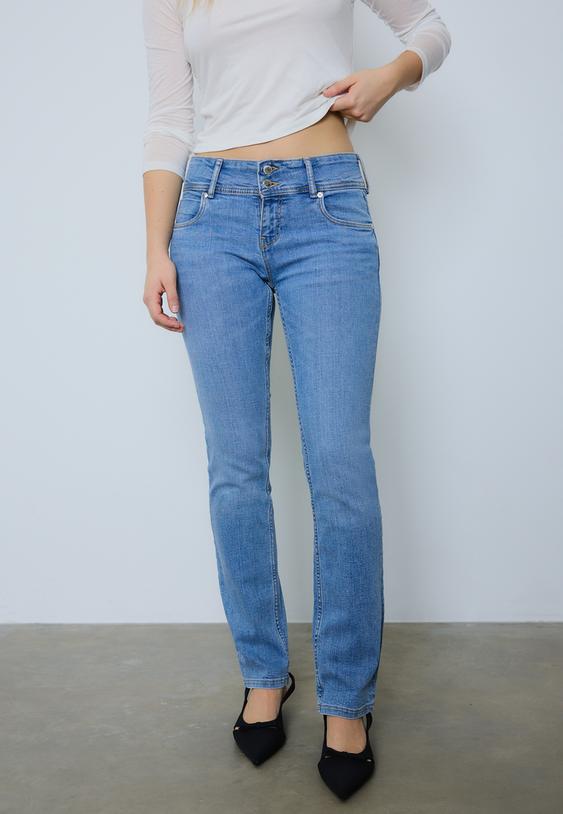 jean slim taille basse