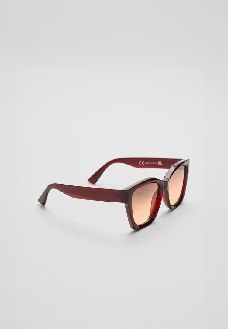gafas de sol cuadradas pasta
