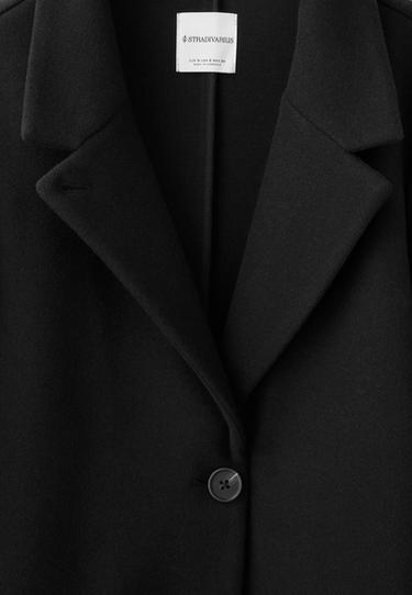 Soft-touch basic coat — Black 9