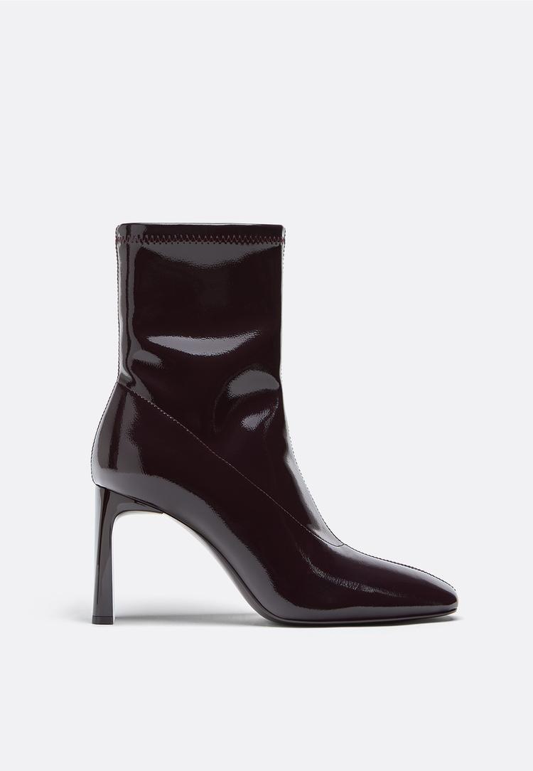 botines tacon stretch