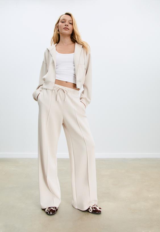 sudadera cremallera tacto suave