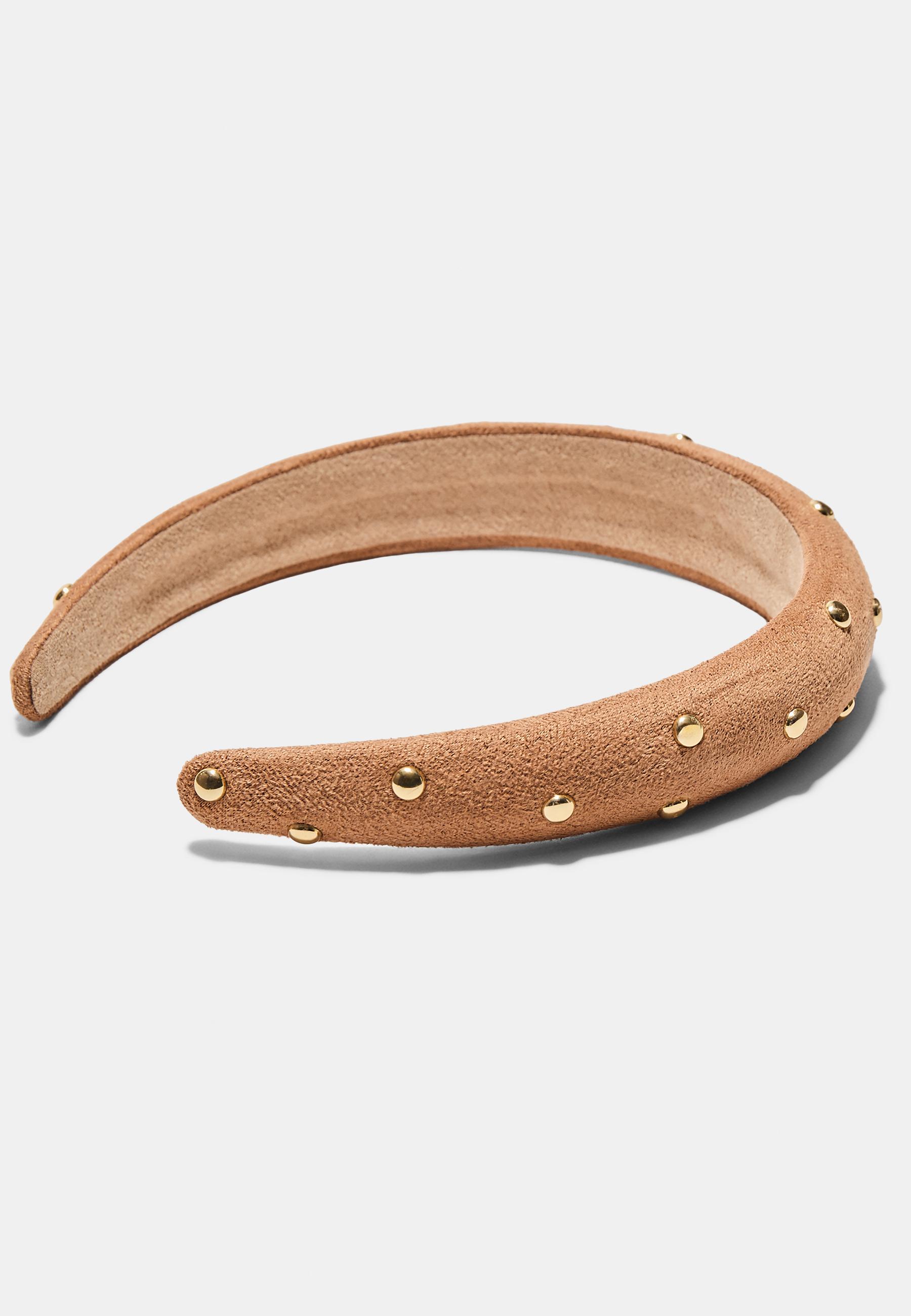 Voluminous headband — Brown