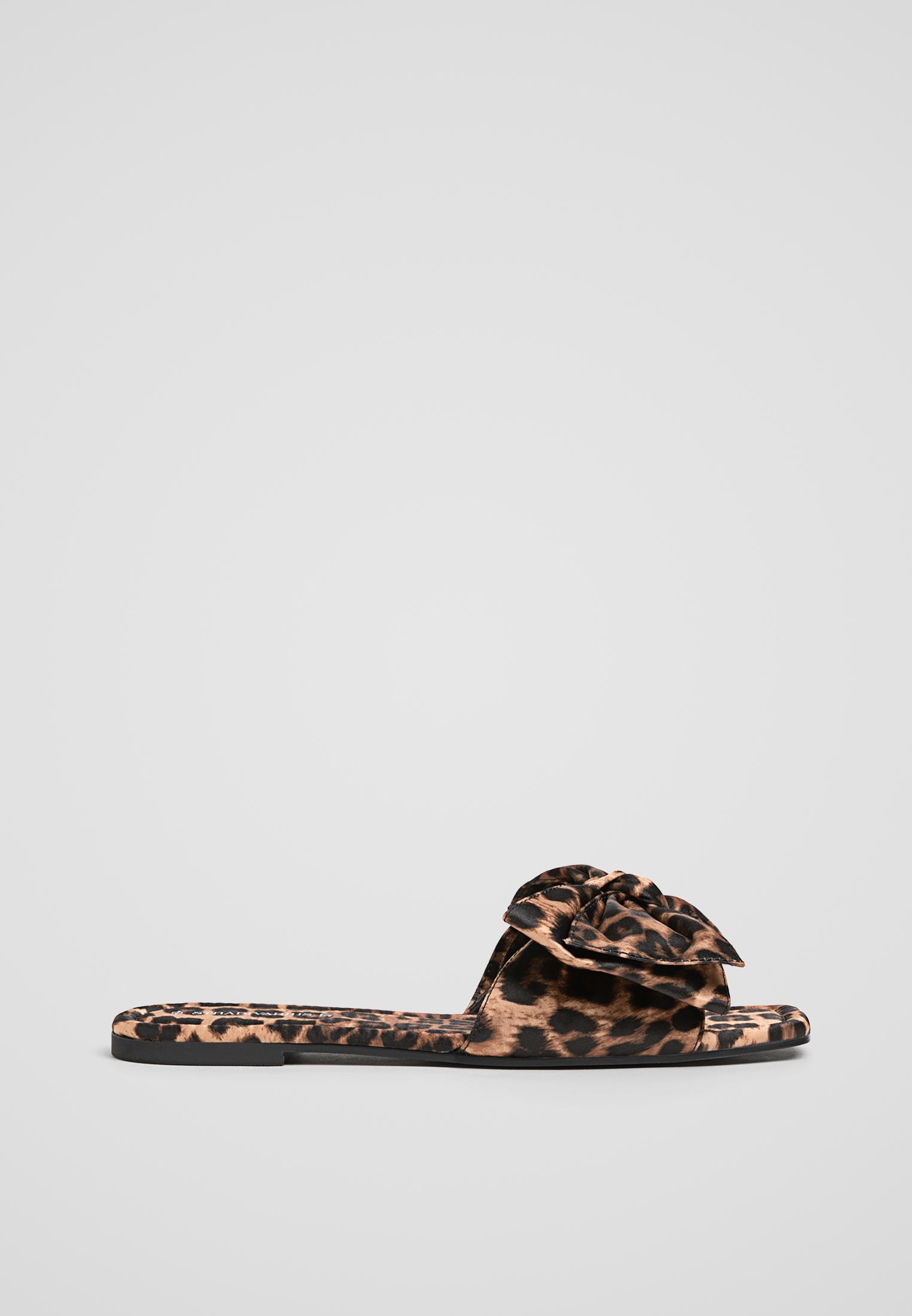 Slipper met strik sale