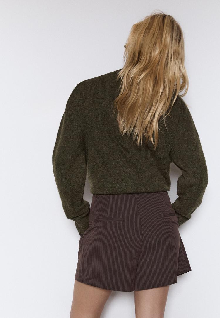 shorts vestir pinzas rayas