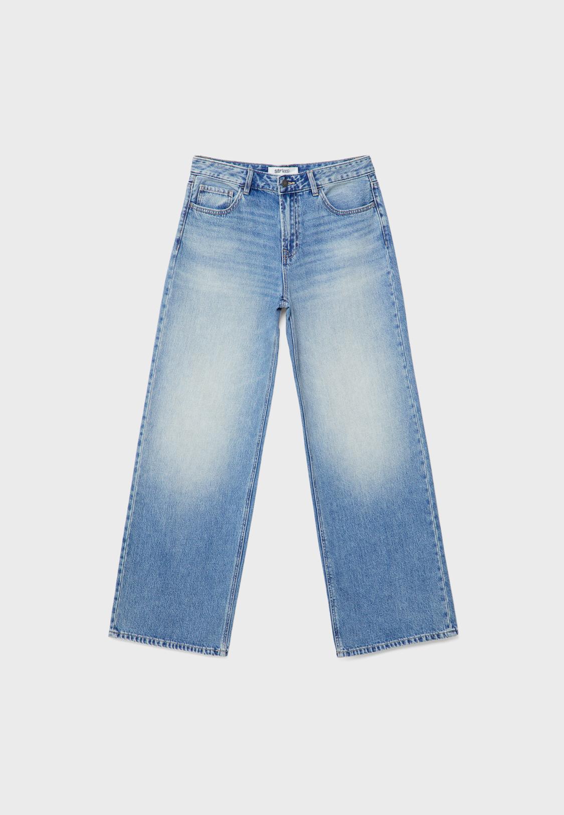 Jeans baggy a vita bassa Moda da donna Stradivarius Italia