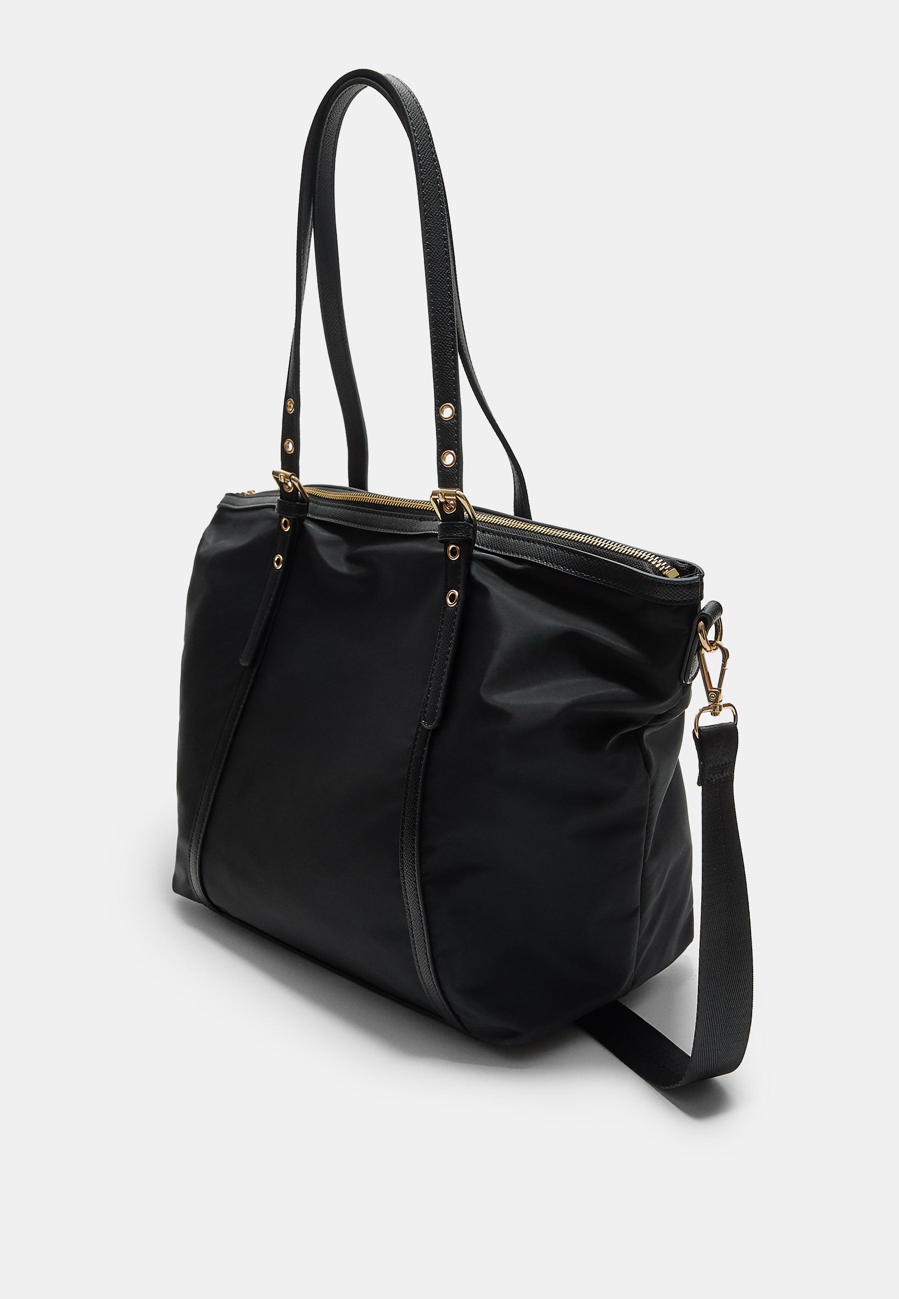 Kombine shopper çanta