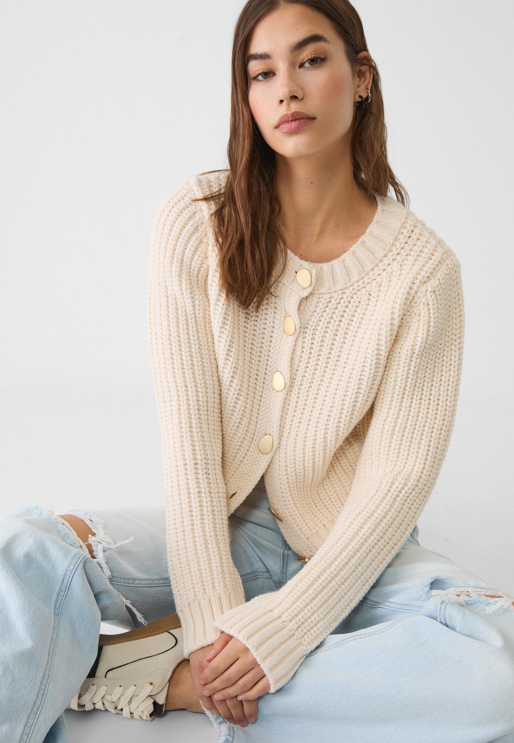 andmary Donna knit cardigan set up